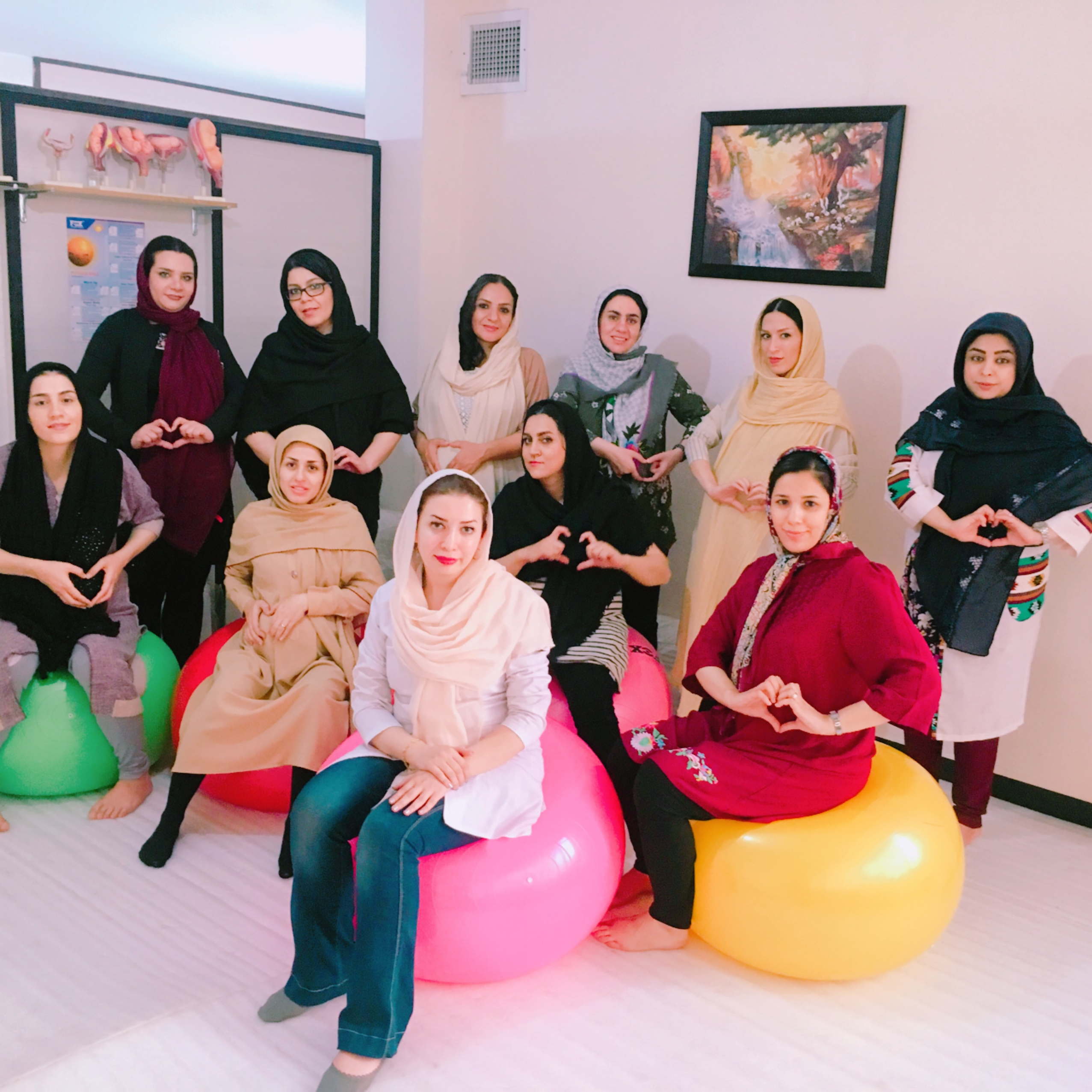 کلاس های آمادگی بارداری