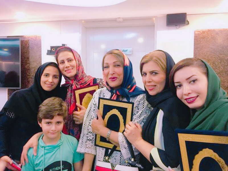 تقدیر از ماماهای نمونه تهران - بیمارستان فرمانیه